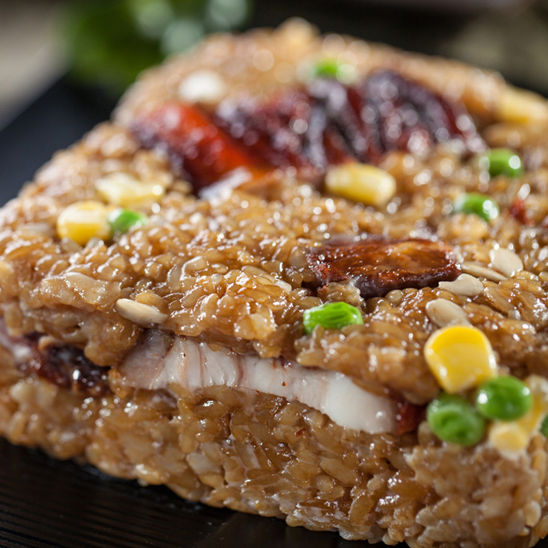 三珍齋肉排寶方便米飯真空加熱即食排骨糯米飯500g廠家批發代發