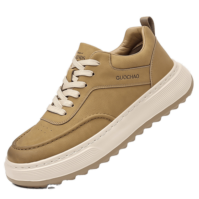 Primavera nuevas zapatillas de deporte zapatos de suela suave transpirables para hombre zapatos casuales para hombre deportes todo fósforo suela gruesa zapatos antideslizantes para hombre al por mayor