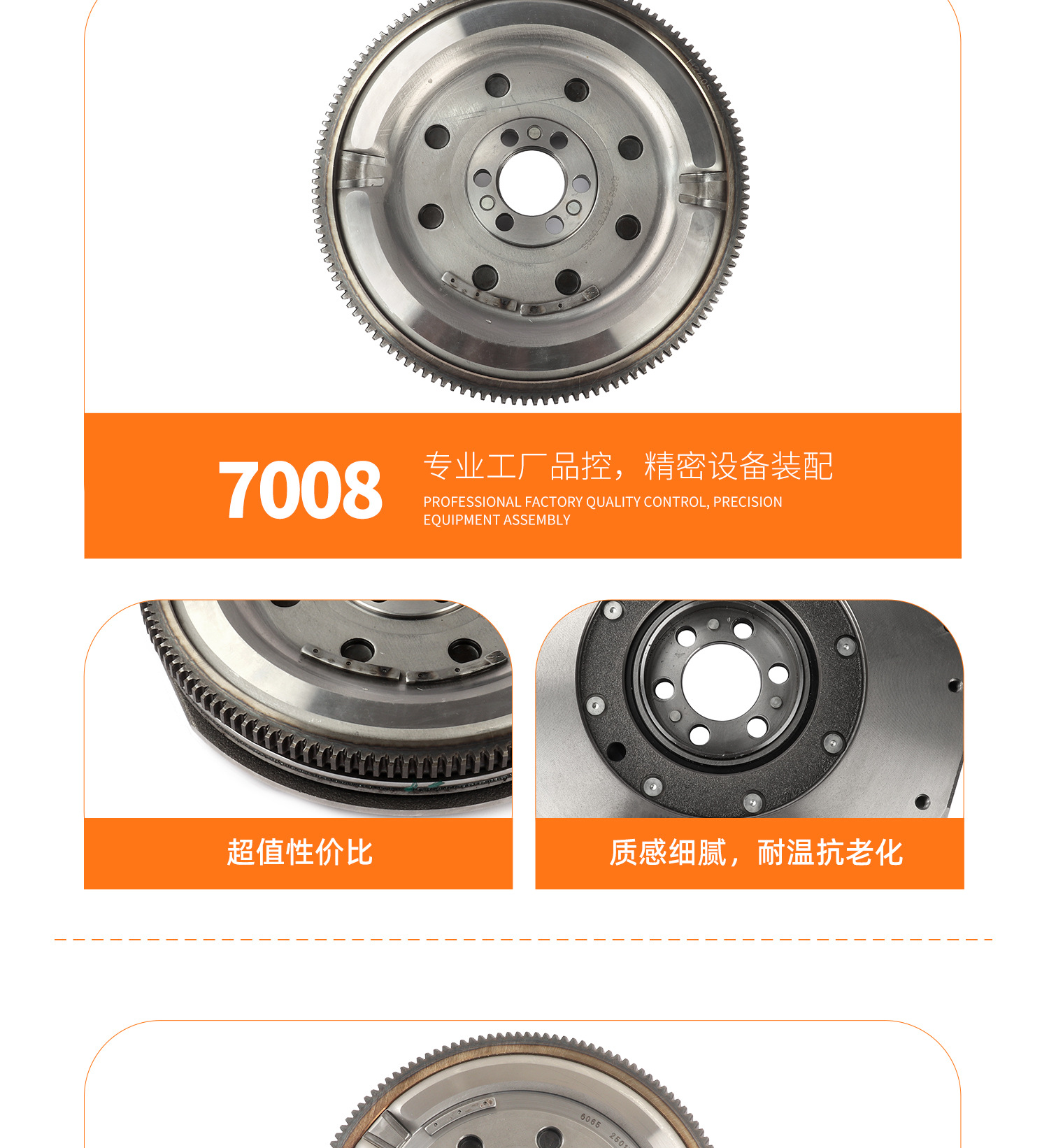 Suitable for Nissan X-Trail, Qashqai, Honda CRV, Civic engine dual-mass flywheel clutch gear assembly