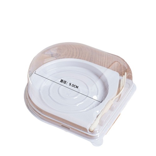 ins风蛋糕卷切块包装盒瑞士卷班戟甜品慕斯盒子哈尼卷西点打包盒