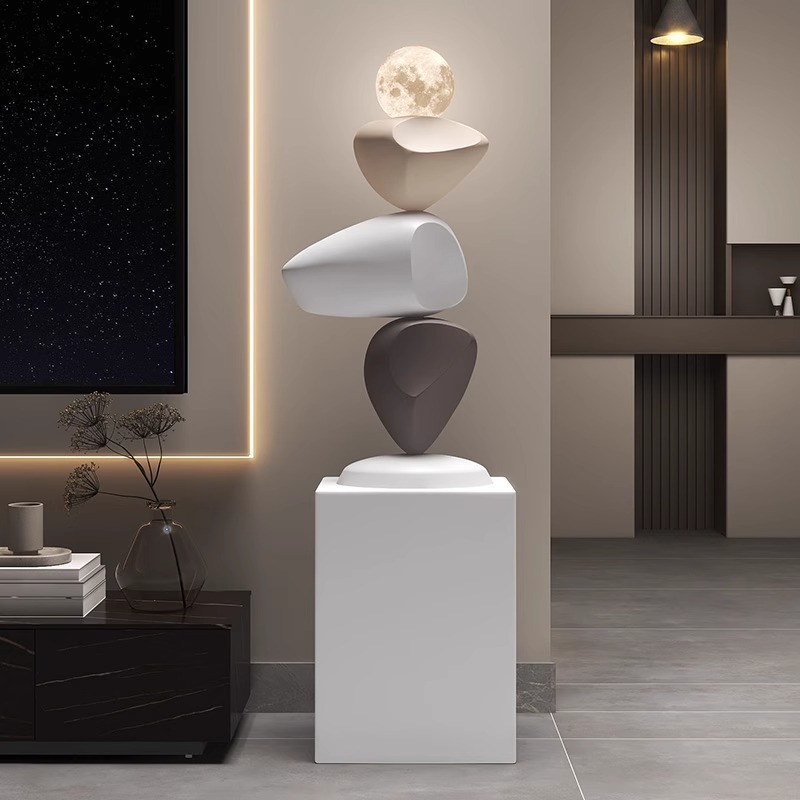 Decoración de piso para el hogar decoración de entrada faro para operar gabinete de televisión regalos de alquiler de viento de Maillard