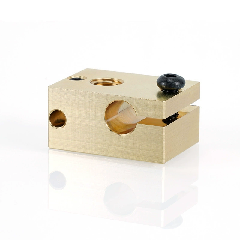 Brass copper 3D printer accessories, E3, platinum 100 sample