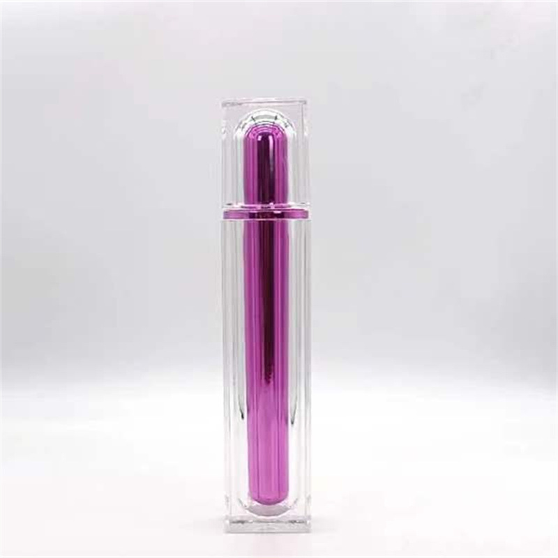 120ml 直角方瓶双层亚克力乳液瓶 亚克力喷雾瓶