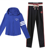 婷姿媄 Осенний спортивный комплект для отдыха, костюм, кардиган для взрослых