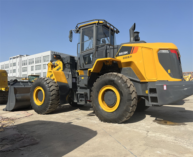 España exporta alta eficiencia 100% original china de segunda mano Liu Gong862H 856H 856 estado de la cargadora
