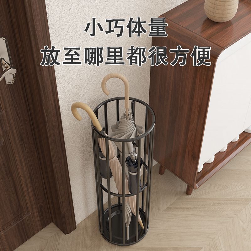 雨伞收纳架雨伞桶家用门口放伞架子落地伞架加高置物架瑜伽垫收纳|undefined