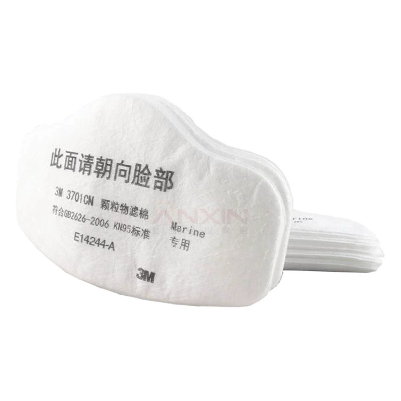 3M3701 Пылезащитный фильтр твердых частиц хлопок KN95 фильтрующий элемент угольной шахты полировка с маской 3200