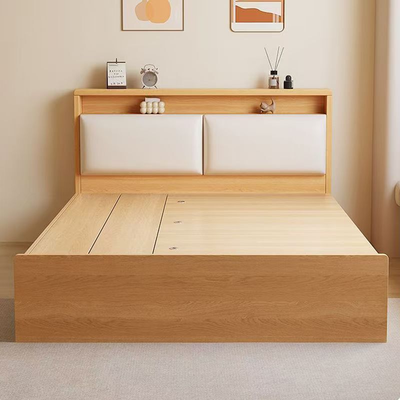 畳ベッド家庭用ハイボックス収納ベッドダブルベッドモダンシンプル収納ベッドシングルベッド小型ボックスベッド|undefined