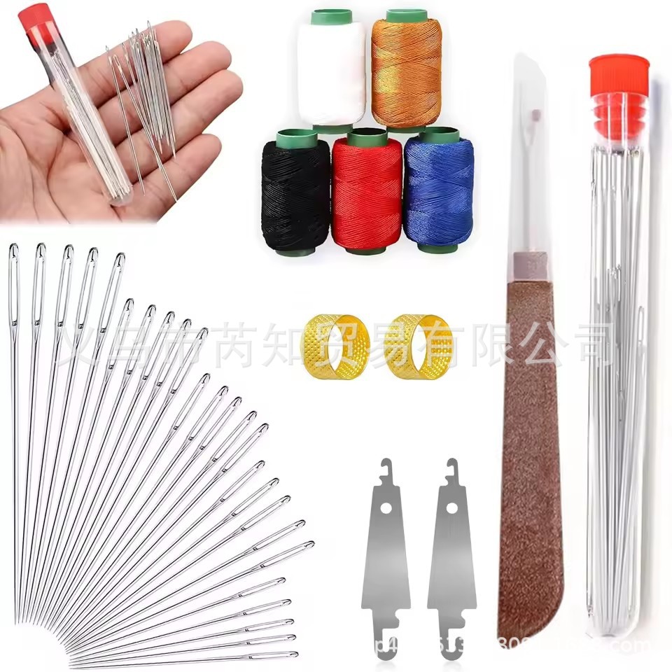 大眼缝纫针套装不锈钢缝纫针家用 DIY 服装缝纫用品