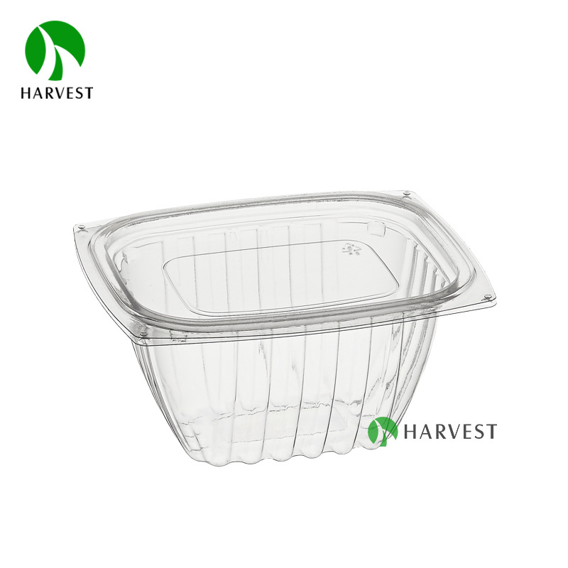 工厂批发一次性水果盒专业生产透明水果盒OPS材质分体食品水果盒