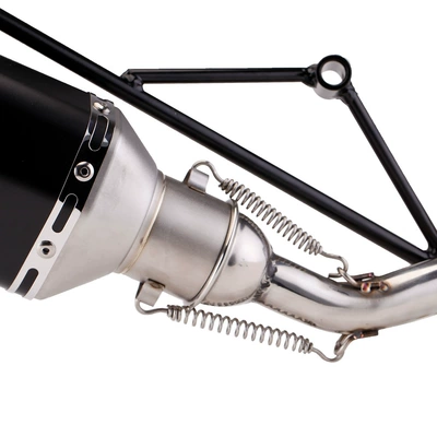 Motorcycle exhaust pipe Gy6 Bracket Triangular Stand Fixed
