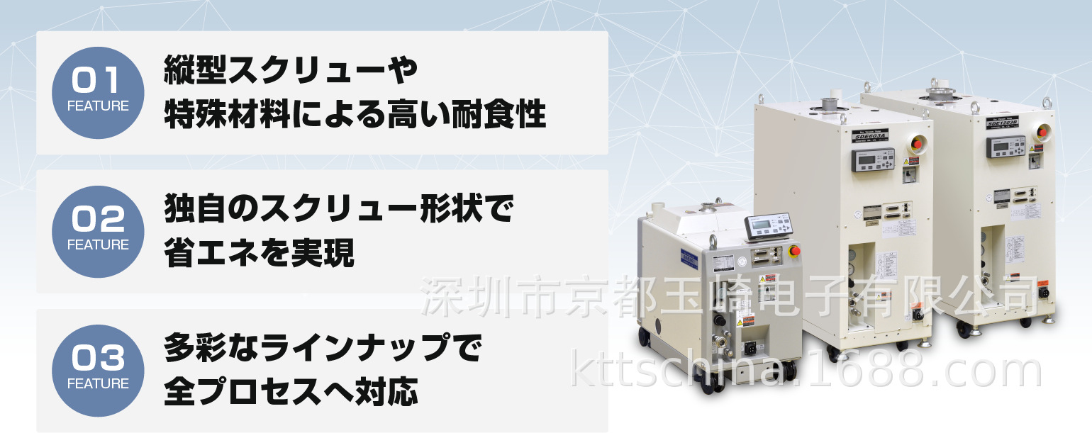 日本KASHIYAMA柏山工业干式真空泵SD系列SDX1800