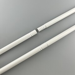 蚊帐架子支架管子杆子单根铁艺烤漆单买配件家用16毫米12mm螺纹批