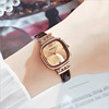 Fashionable square watch, quartz waterproof swiss watch, city style, Korean style, bright catchy style