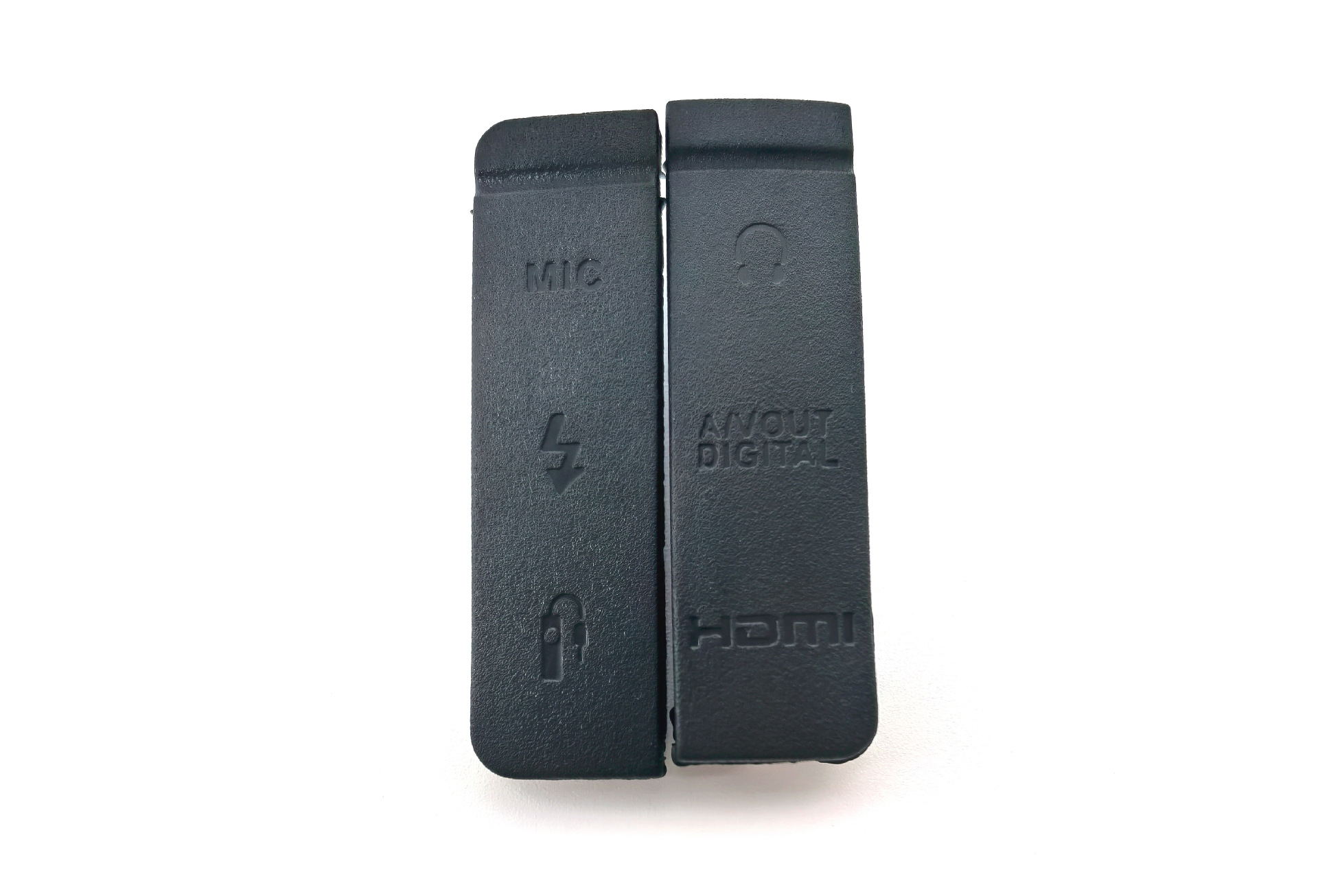 Adecuado para Canon 5D2 5D3 50D 500D 550D 60D 650D 700D enchufe de cuero USB caucho