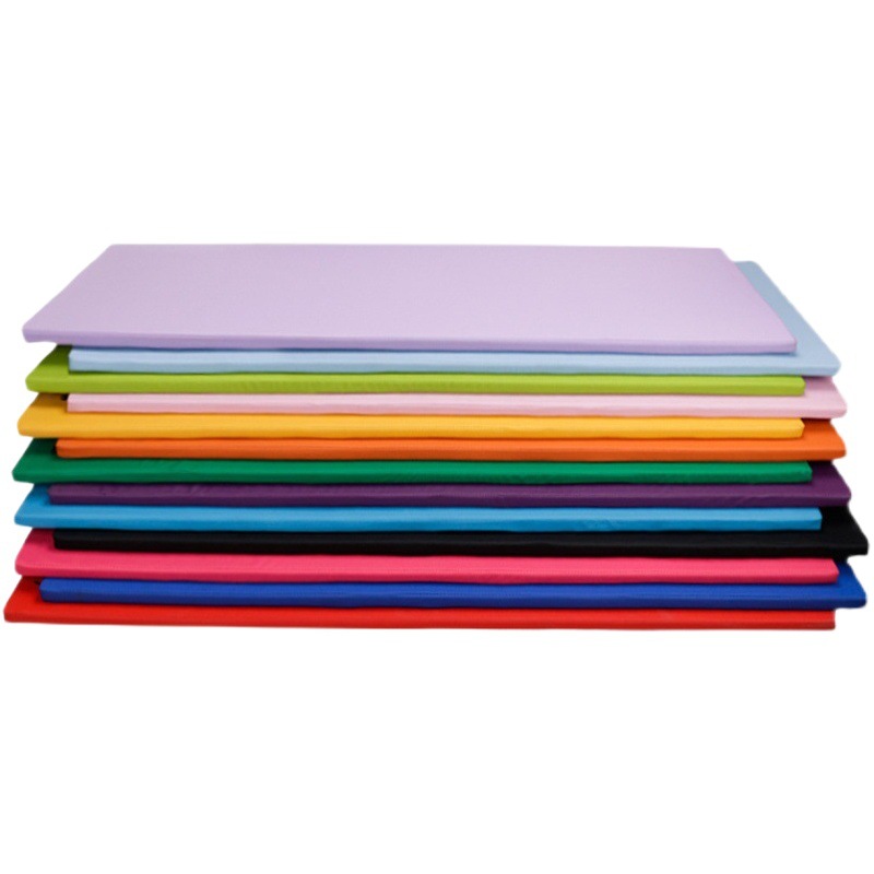 Factory wholesale dance mat children exercise mat fitness yoga gymnastics mat leather padded sponge skills mat