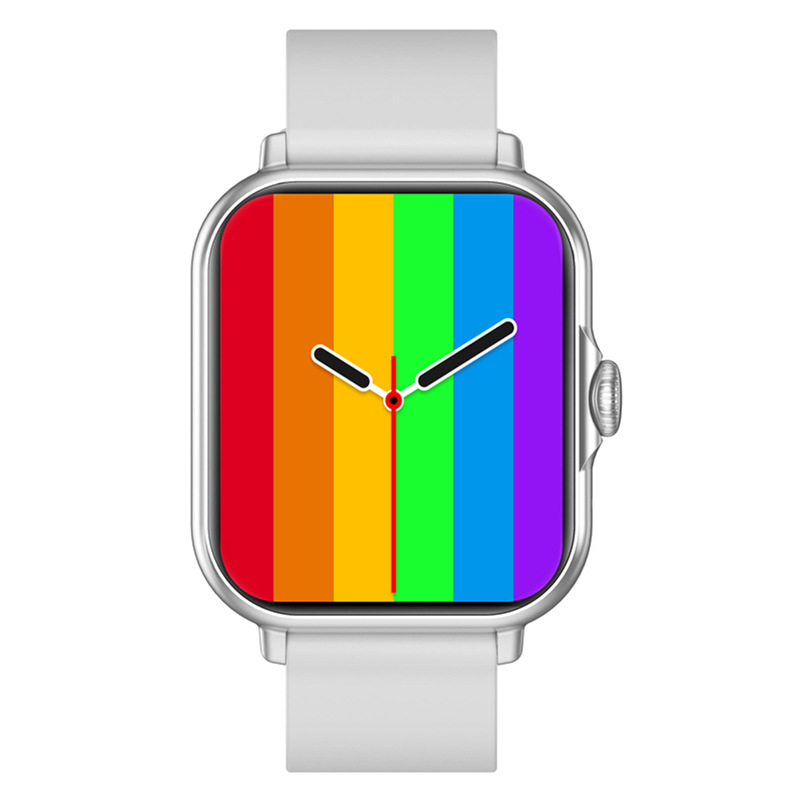 S18 reloj inteligente pulsera de tasa genuina WeChat mensaje reloj de metal MARCO DE llamada Bluetooth