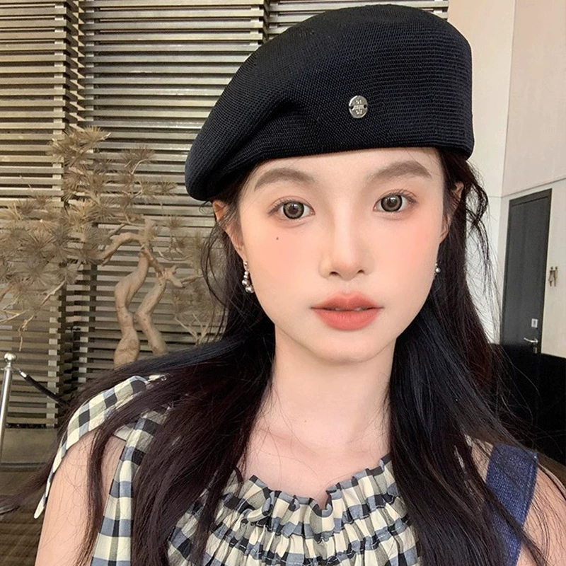 Design summer breathable thin beret