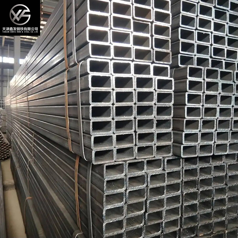 建筑装饰用镀锌方管 机械钢结构制管热镀锌 幕墙薄壁热浸镀方管
