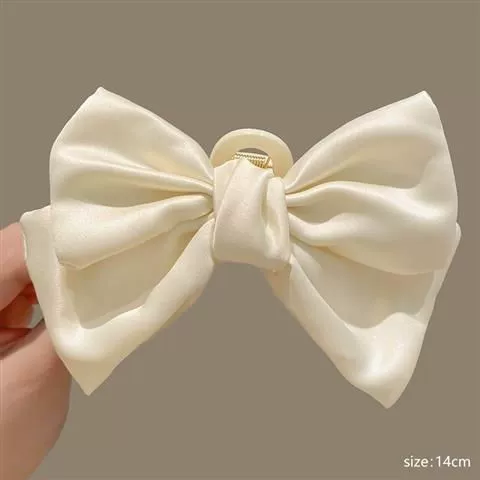 Черная двусторонняя крабья булавка с бантом, заколка для волос,hairpins, аксессуар для волос, акула, интернет-знаменитость, коллекция 2022