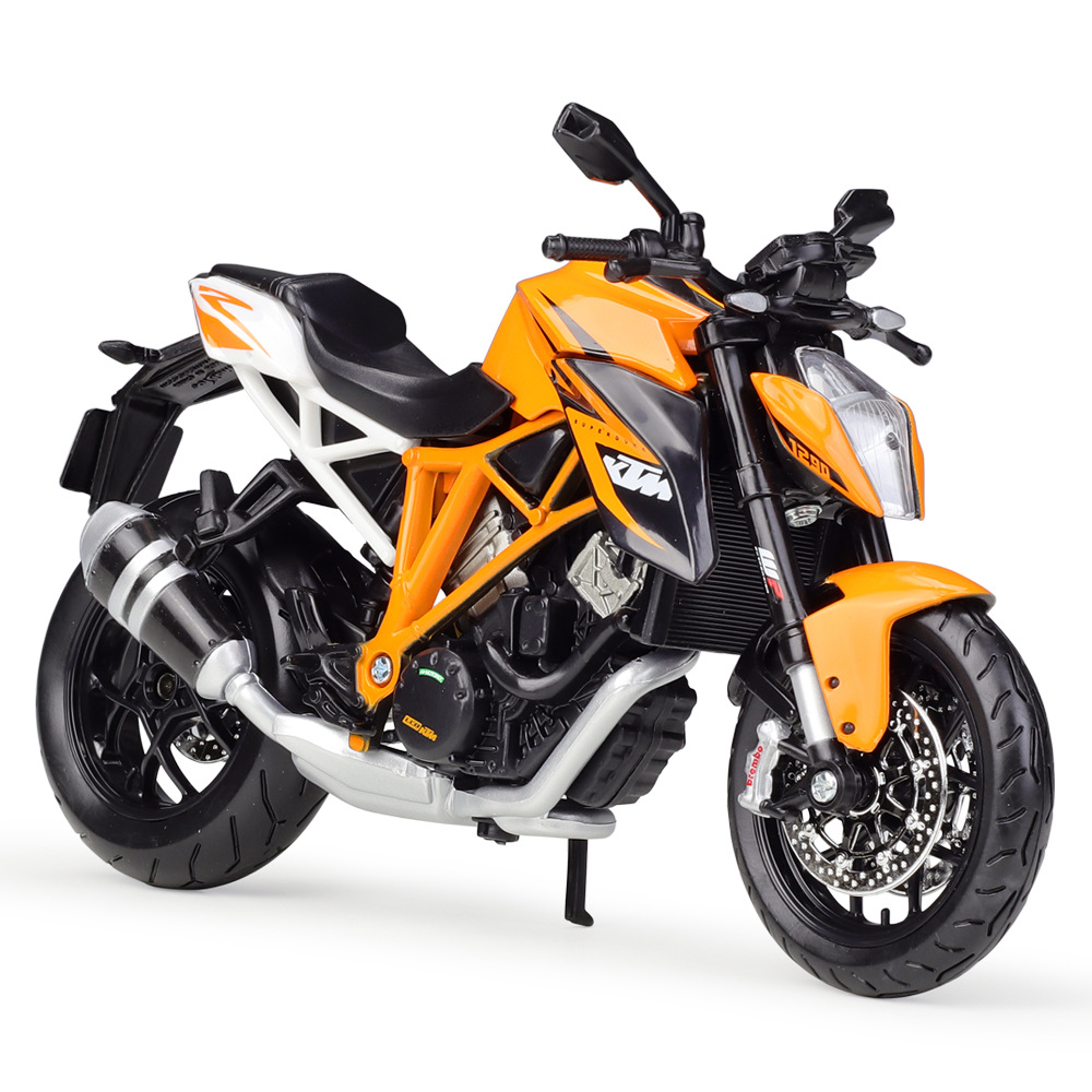 Maiste 1:12KTM1290 Super Duke R Aleación de simulación motocicleta modelo terminado regalo juguete