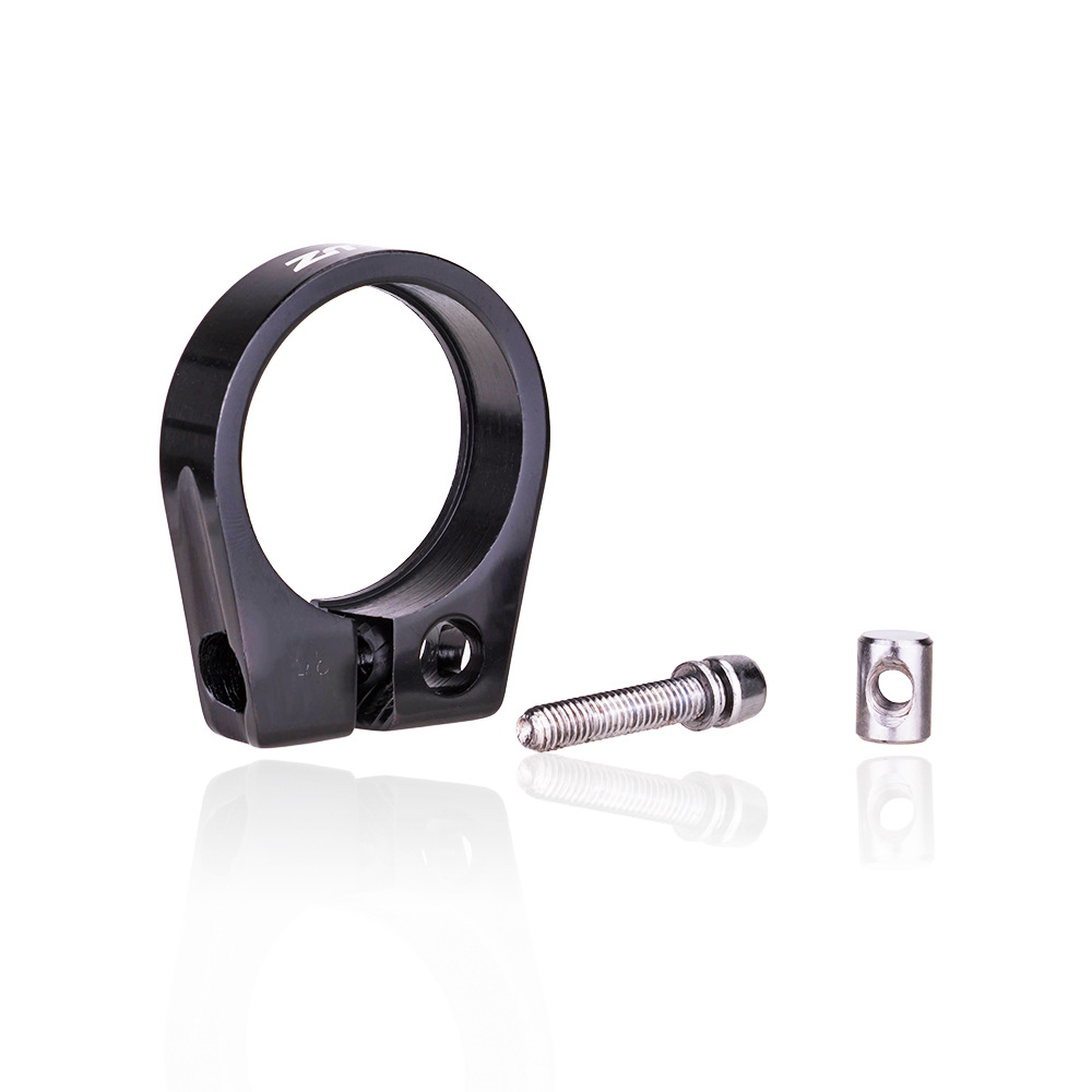 ZTTO 28.6 31.8 34.9 Bicicleta de carretera de montaña muerta bloqueo de poste de asiento clip de tubo de asiento bloqueo de poste de asiento