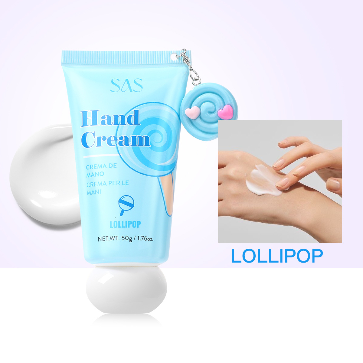 SAS Crema de manos transfronteriza de comercio exterior europeo y americano Hidratante Hidratante Hidratante, Anti-seco y agrietado SAH182