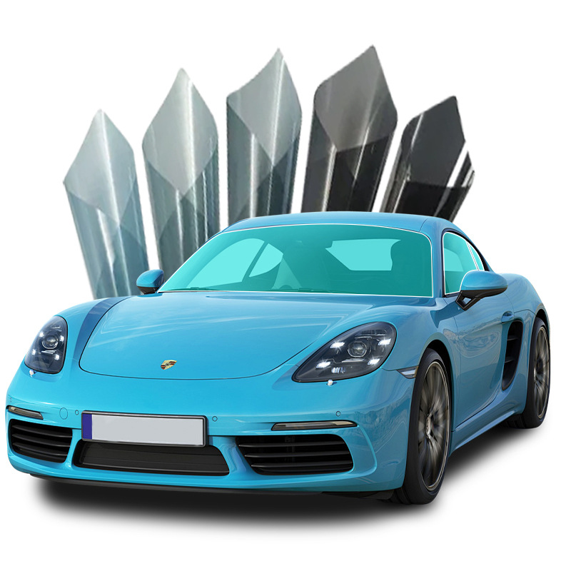 Película de ventanas de automóviles serie de película solar de alto aislamiento térmico transfronterizo anti-ultravioleta comercio exterior al por mayor productos de fama en línea