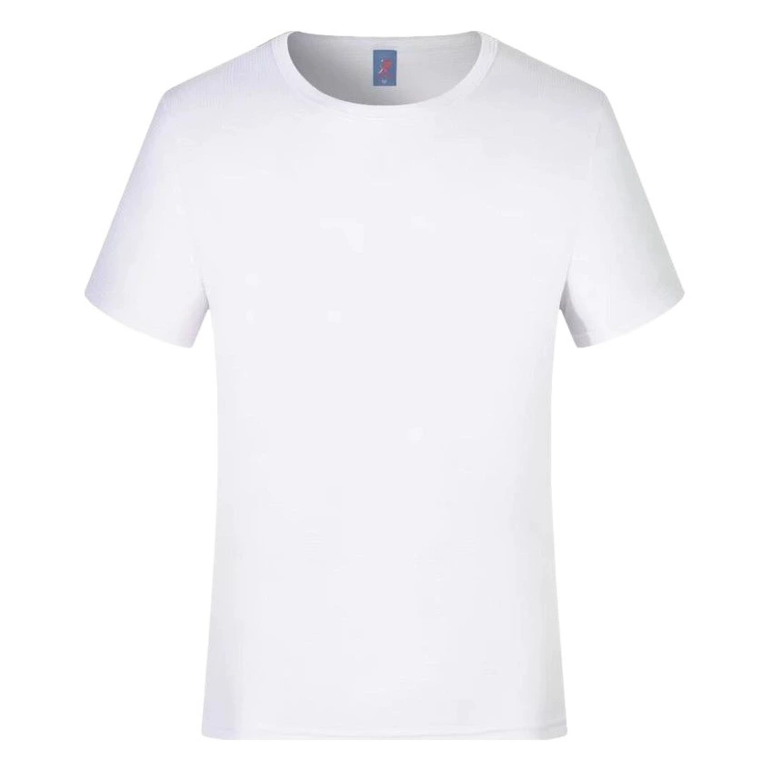 Футболка из ледяного шелка, быстросохнущая, с индивидуальным дизайном для марафонов, спортивная рекламная футболка с логотипом, оптовая печать, одежда для мероприятий.