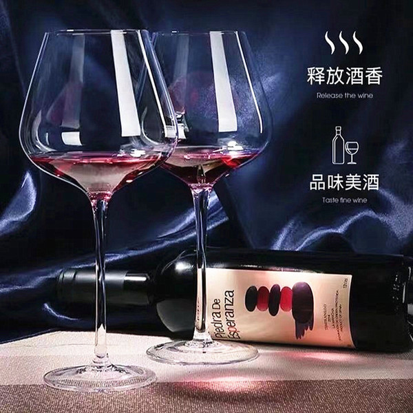crystal wineglass
