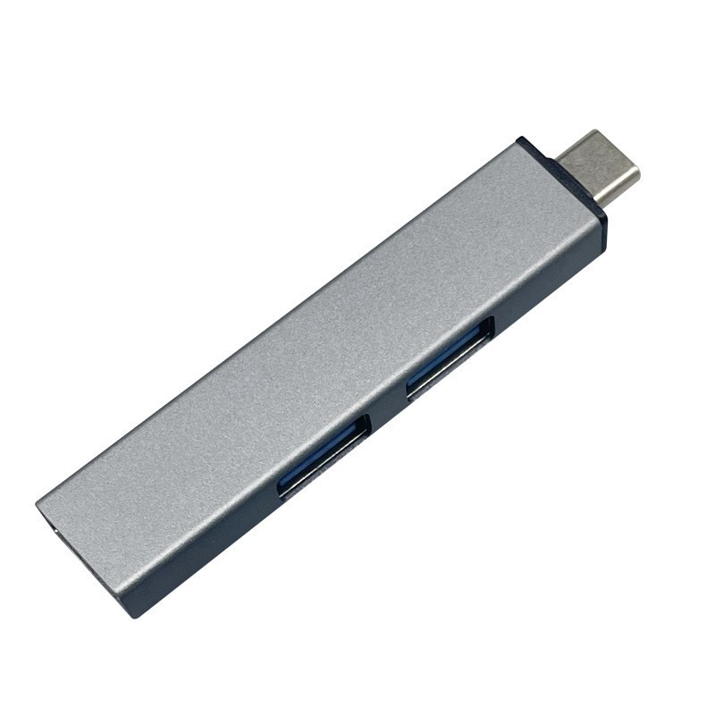 Typec estación de acoplamiento extensor de concentrador de computadora usb3.0 divisor montado en el vehículo un soporte de cuatro concentradores muelle de expansión