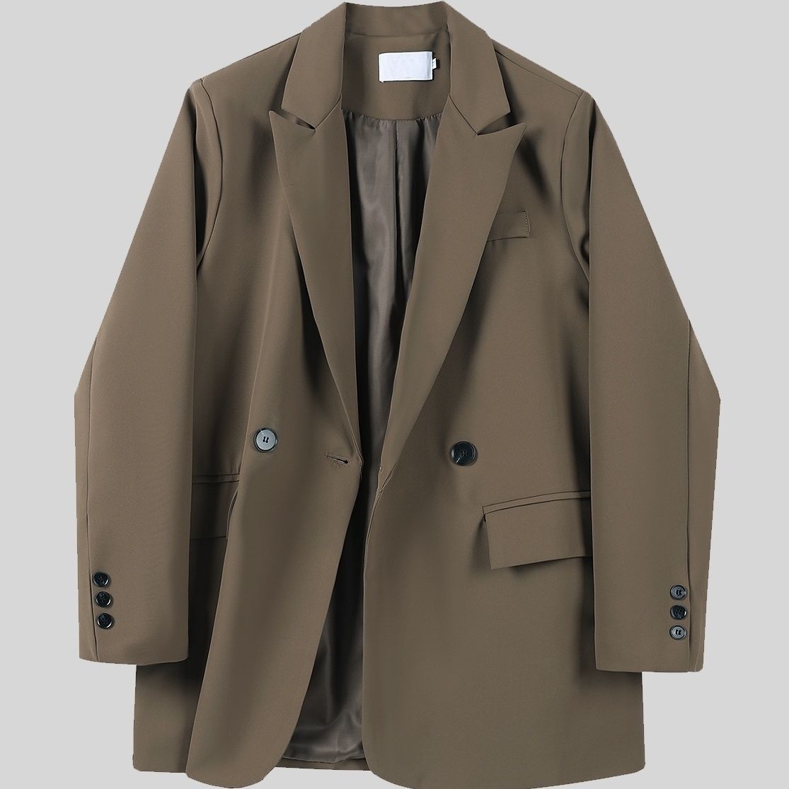 2025 Fall/Winter New Fashion Simple Commuting High-End Popular Casual Blazer For Women_voghion.com