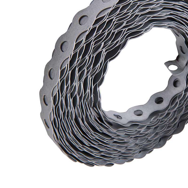 跨境曲边单孔带曲边装配带铁镀锡单孔带不锈钢单孔卷紧固件单孔带