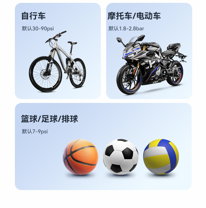 New Car Air Pump Wireless Car Portable Air Pump Electric Car Tire High Pressure Inflator