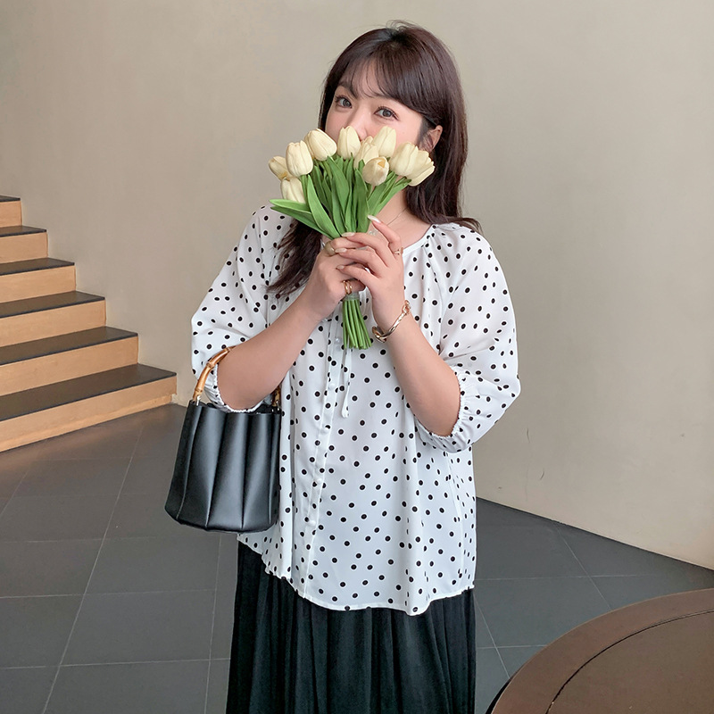  夏  XL-4XL 大きいサイズ トップス