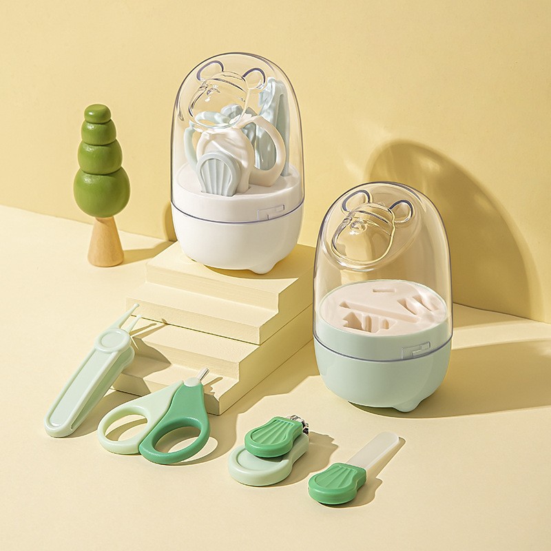 Baby nail clipper set for newborns, special for infants, toddler nail clippers, anti-pinch nail clippers, baby supplies
