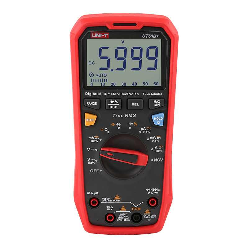 ULEID UT61B /D /UT61E 새로운 디지털 멀티 미터 USB 블루투스 데이터 전송 로우 패스 필터