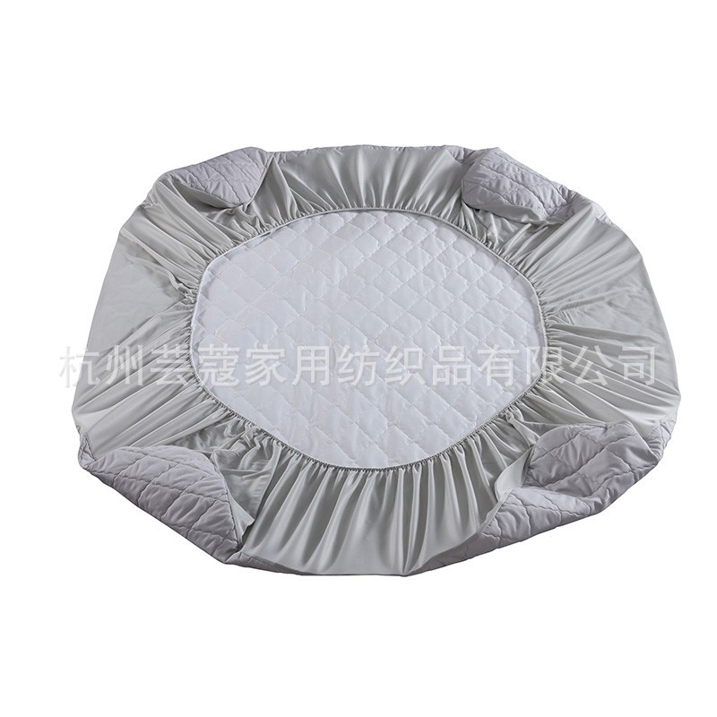 Amazon cross-border algodón engrosado cama de cama de una sola pieza cubierta de cama a prueba de polvo sábanas Simmons cubierta protectora de colchón