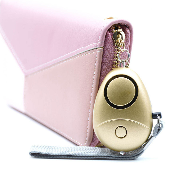 Alarma Personal de Bolsillo para Mochila, Luz LED, 130 dB, para Mujeres