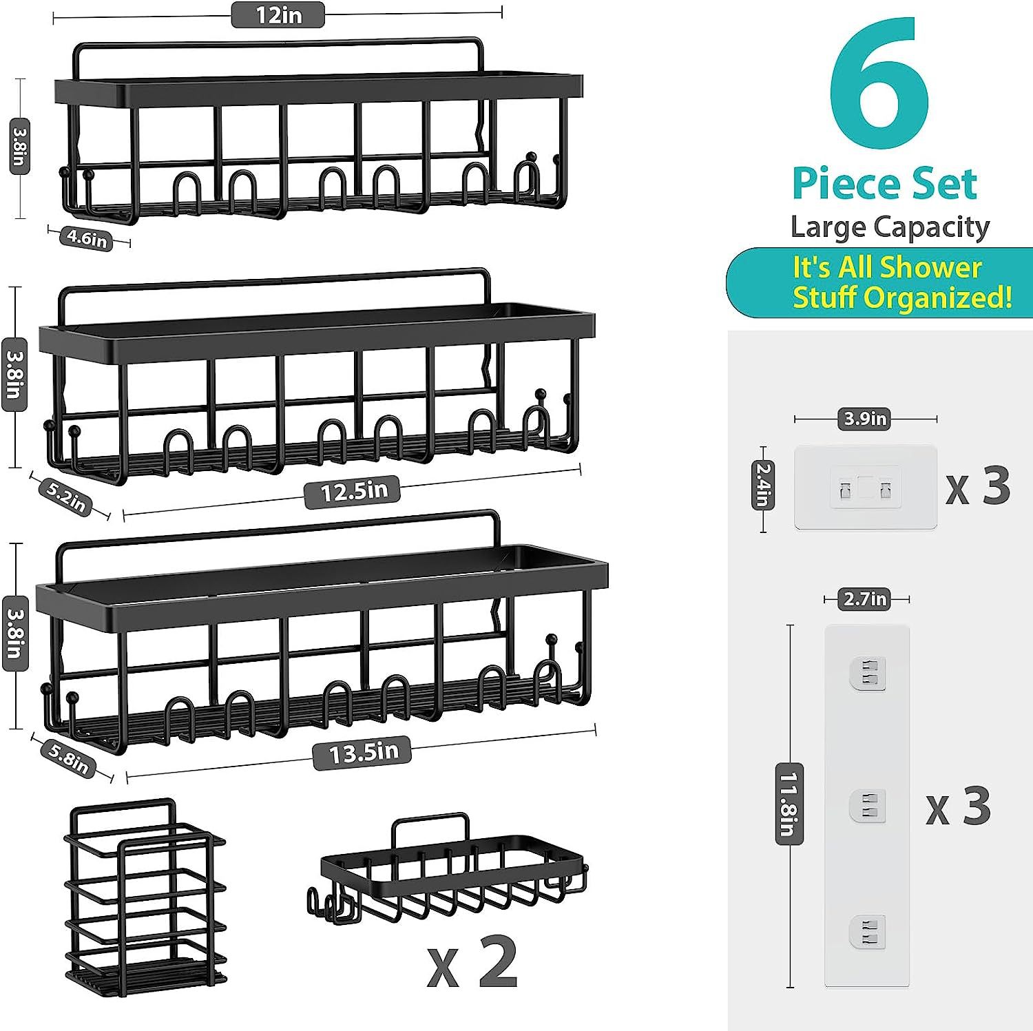Estante de almacenamiento de baño estante de baño ducha estante de almacenamiento de baño lavabo cosméticos almacenamiento