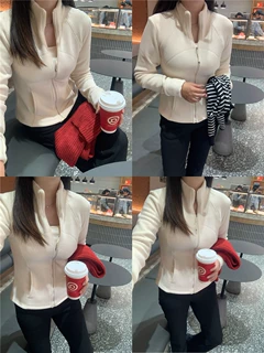 立领澳利绒小蛮腰加厚外套女修身显瘦冲锋衣气质百搭卫衣2025秋冬