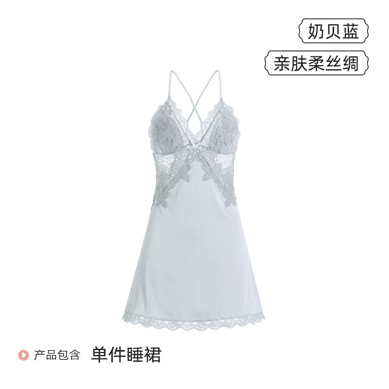Azure top with cups