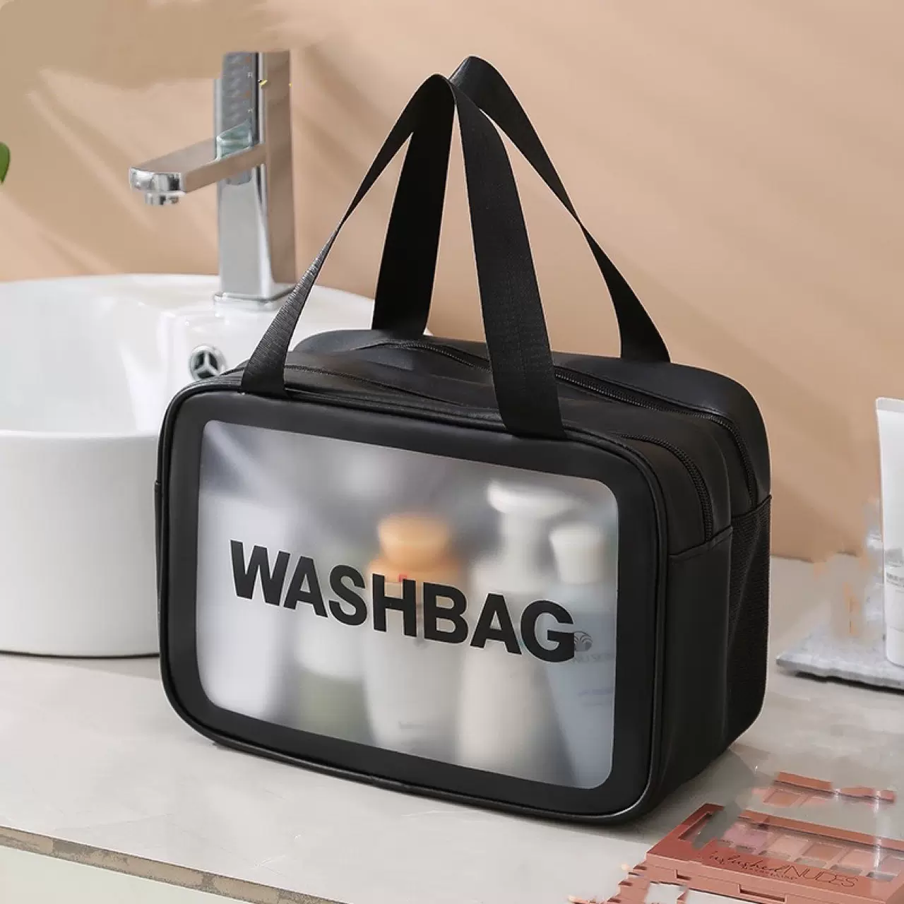 厂家直销旅行干湿分离双层洗漱包化妆包新款便携大容量游泳收纳包