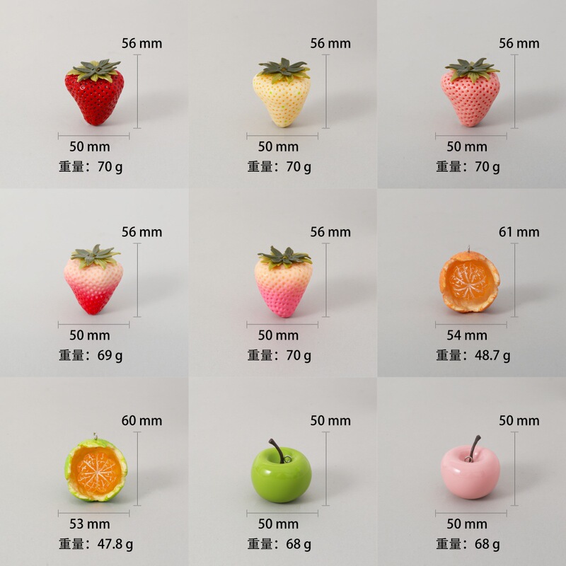 Luxury C-brand bag pendant, car key charm, phone case decoration, C-brand fruit series bag pendant Luxury C-brand bag pendant, car key charm, phone case decoration, C-brand fruit series bag pendant