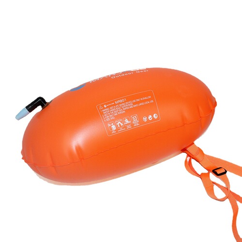 MARJAQE Instant Float Anti-Drowning Buoy with Trail Ball Insect Single Airbag Swim Float Thickened Buoy