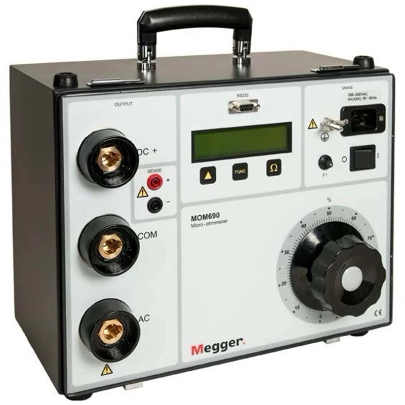 Megger Megger MOM200A микроомметр MOM600A измеритель низкого сопротивления MOM690A