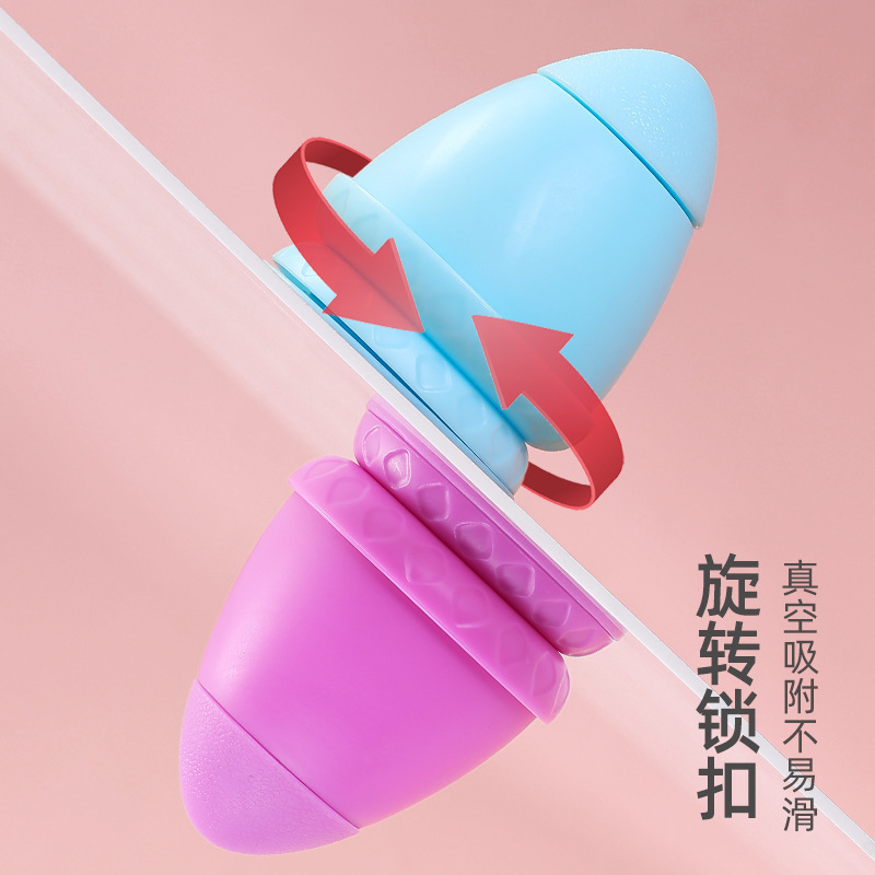 新型足裏背中マッサージボールシリコンヘッド多機能ヨガ補助用品筋肉リラックス吸着筋膜ボール|undefined