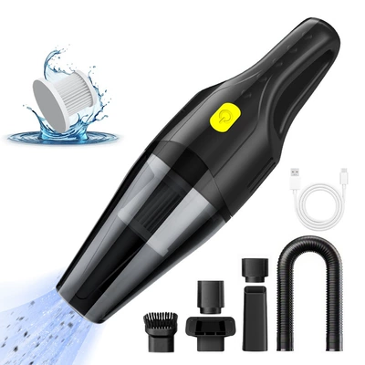 Vacuum Cleaner Portable | Tozsoranlar - neutral-unbranded-logo-2-filters-black
