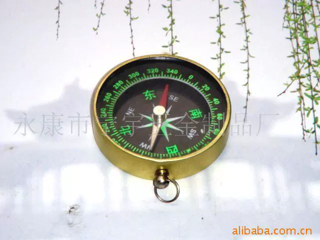 Производители поставляют компас Ретро стиль металлический компас Портативный Компас подвесные украшения оптом