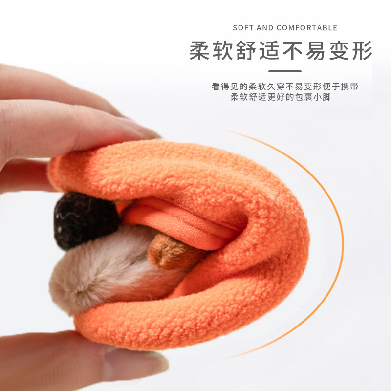 Grueso lindo cachorro bebé piso calcetines antideslizante suave fondo de dibujos animados educación temprana zapatos de bebé Niño Zapatos Calcetines